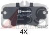 A.B.S. 37726S Brake Pad Set, disc brake